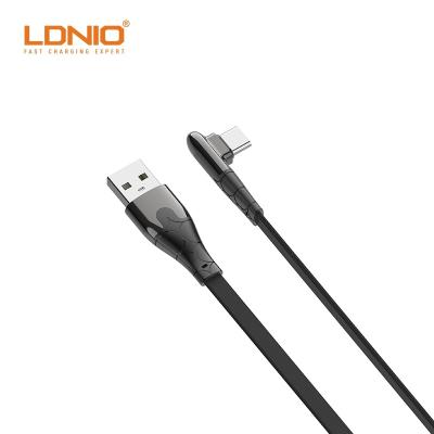 China High Speed ​​Data Charging LDNIO 2.4 A Efficiency Charging Shell Mobile Phone Transmission High Quality Zinc Alloy USB Charging Cable for sale