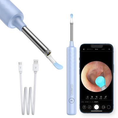 China Ear Cleaning Ear Wax Removal Tool X3 Ear Cleaner Remover Blue Radio [Only USA Promotion Limited] CUREGO With HD Camera With A Free Gift for sale