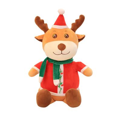 China Wholesale Christmas Santa Stuffed Animals Customized Plush Animal OEM Accept Plush Stuffed Toys for sale