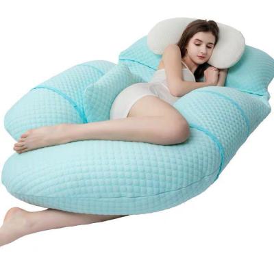 China Hot Selling Amazon Foamn Lovely Creative Soft Cartoon Plush Anti-Static Body Pregnancy Hot Selling Shredded Maternity Pillow for sale