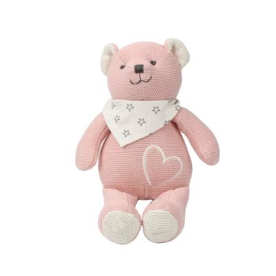 China Gift Good Quality Animal Friend Toys Filling Teddy Bear With Love Heart For Lovers Valentine's Day Gifts for sale