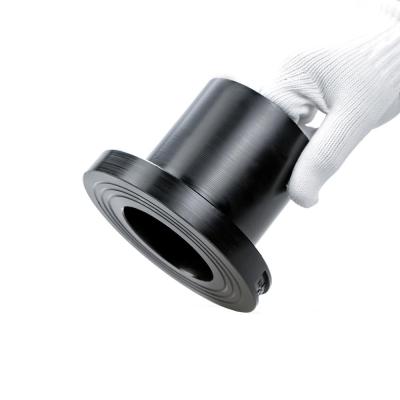 China Gas HDPE Fittings Butt Fusion Stump End HDPE Pipe Flange Adapter For Connection for sale