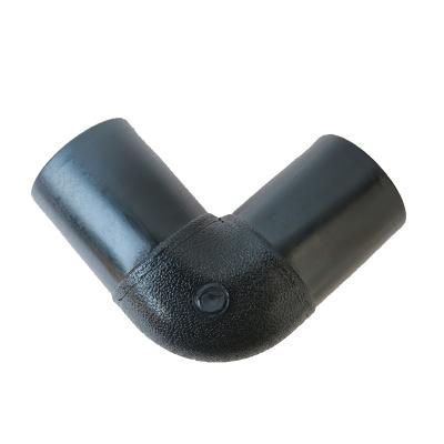 China Gas 63-630mm HDPE Butt Fusion Fittings Elbow 45 Degrees for sale