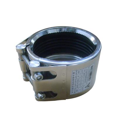 China 200 Series Stainless Steel Pipe Saver Pipe Repair Clamp Equal for sale