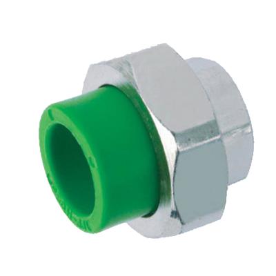 China Female Unions PP-R Pipe Fittings Unions PP-R PPR Pipe Fittings For Water Supply Equal for sale