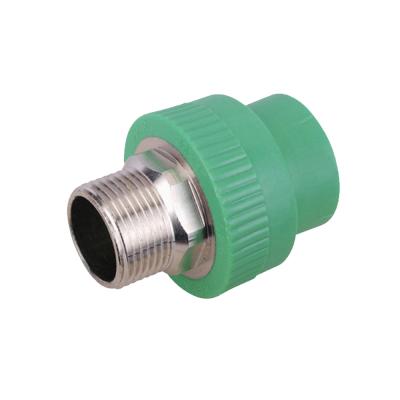 China Plastic Male Pipe Fittings PP-R Inlet Pipe Fittings PP-R Male Pipe Fitting For Water Supply Reduction for sale