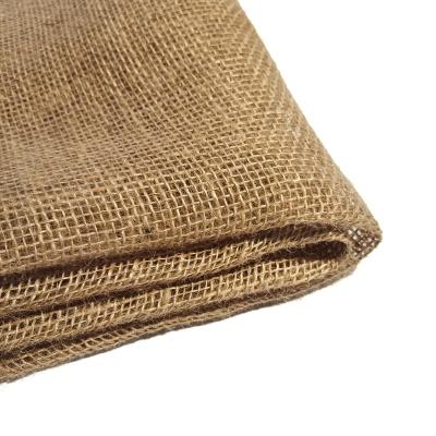 China 7oz Burlap Fabric Organic Natural 100% Jute Fabric For Plant Cover Tree Decoration for sale