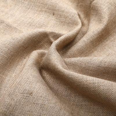 China 11.5oz Organic Jute Hessian Fabric Large Tight Woven Roll For Wedding Aisle for sale