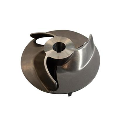 China OEM Air Parts Stainless Water Machinery Pump Impeller Metal Casting Impellers for sale