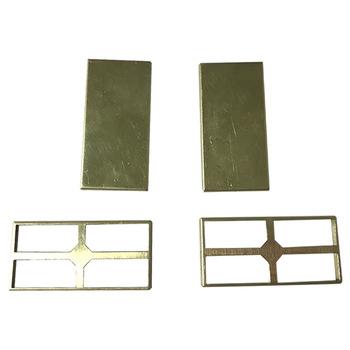 China Custom Steel Stamping Electronic Components OEM Metal Sheet PCB RF Shielding Parts for sale