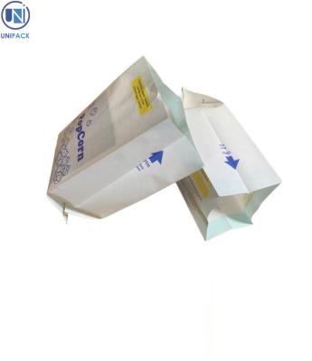 China Disposable Microwave Popcorn Bag Biodegradable For Food Packaging for sale