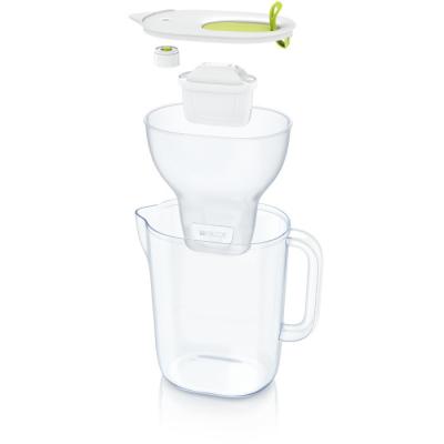 China Household Brita New Product Premium Transparent With Lime Lid 3.6L Hotel Water Filter Jug for sale