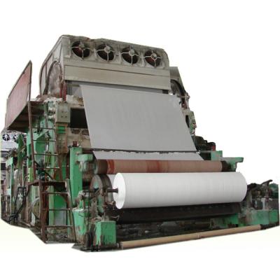 China Paper Industry Waste Paper Recycling Paper Making Machine With Competitive Price for sale