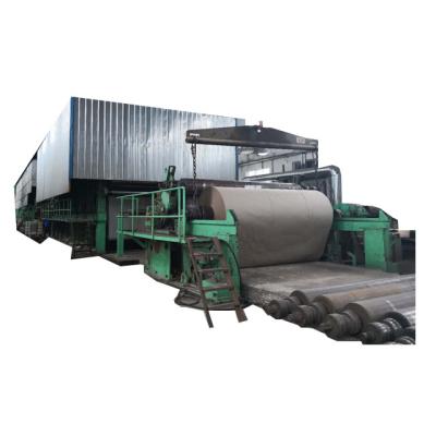 China Factory Paper Industry 1780mm Paper Mill Machinery Kraft Corrugated Paper Machine for sale