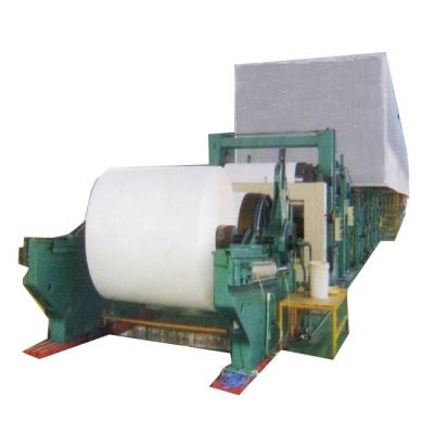 China Factory Large Capacity Waste Cardboard Recycling A4 Copy Paper Machine Production Line for sale