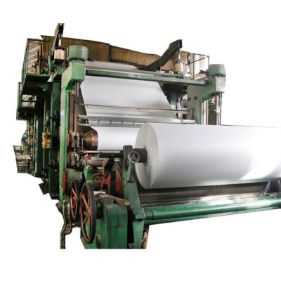 China High Quality Paper Industry A4 Copy Paper Production Line 1092mm Paper Mill Machinery for sale