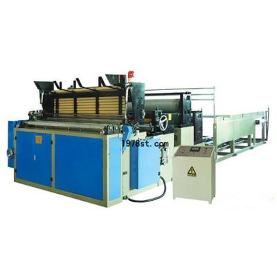 China paper industry toilet paper tissue paper rewinding machine/paper towel roll making machine prices for sale