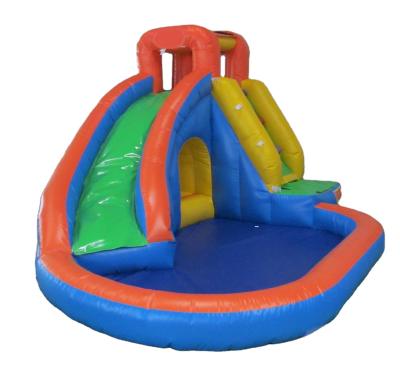 China interior & Outdoor Entertainment Funny Inflatable Slide, Inflatable Pool For Kids, Inflatable Water Slide With Pool for sale