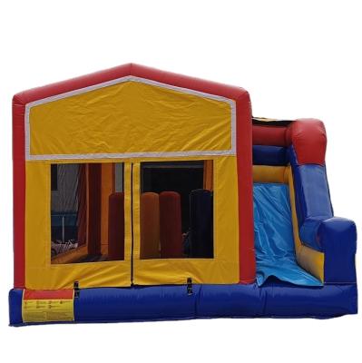 China interior & Combo Inflatable Slide Bouncy Castle Outdoor Entertainment Air Bouncy House Bouncing Inflatable Castle for sale