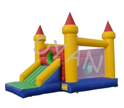 China interior & Outdoor Entertainment Commercial Inflatable Bouncers, Bouncing China Castle, Inflatable Blast Zone Bounce House With Slide for sale