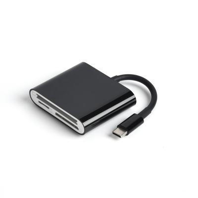 China High Speed ​​OTG USB 3.0 Type C Memory Card Adapter Mobile Phone Cards CF Card Reader for sale