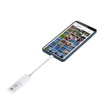 China Mobile Phone Type C Male To Female USB OTG Extension Cable Trail Game Camera Charging Viewer Compatible for sale