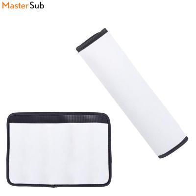 China Sublimation Sublimation Masks Neoprene Car Seat Belt Cover, Sublimation Seat Belt Cover for DIY for sale