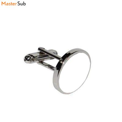 China Sublimation Manufacturer Sublimation Cufflinks Blanks, Sublimation Cufflinks Round for sale