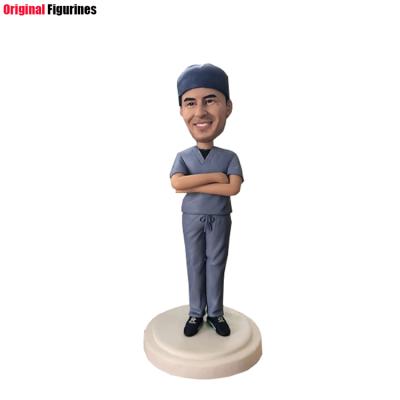 China Standard bobblehead figurine custom, 3d bobblehead figurine for gift for sale