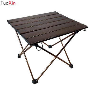 China Ultralight Manufacturer Aluminum Easy Folding Camping Table, BBQ Camping Picnic Folding Table for sale