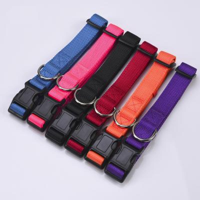 China Custom Made Luxury Personalized Logo Adjustable Pet Collar Quick Release OEM ODM Dog Collar for sale