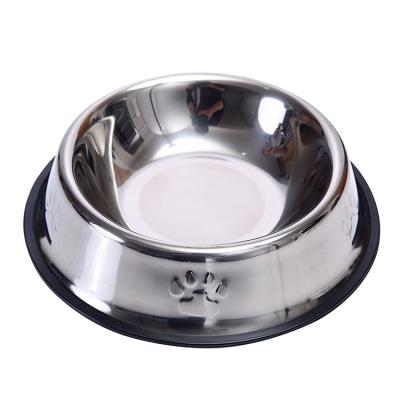 China Automatic Durable Multi-size Stainless Steel Cat Feeder High Quality Pet Food Bowl for sale