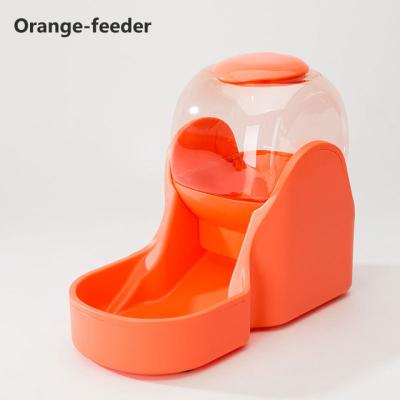 China Large Capacity Cat Water Fountain ABS Automatic Dog Water Bottle Feeder Rolls Automatic Pet Feeder And Water Set for sale