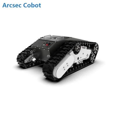 China New Design Sensing Track Robot Advanced Technical High Speed ​​Self-balancing Rubber Chassis for sale