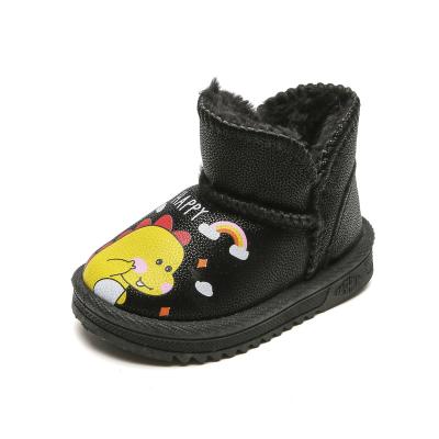 China 2021 other new autumn/winter Korean children's cartoon cotton boots for boys and girls fashion non-slip snow boots for sale