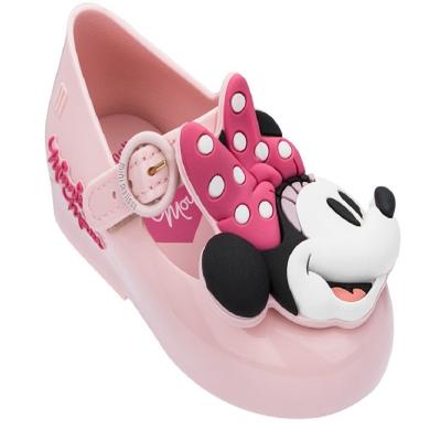 China Mini Melissa waterproof shoes mickeyJelly cute cartoonmickey mouse kids girl PVC shoes princess Shoes for sale