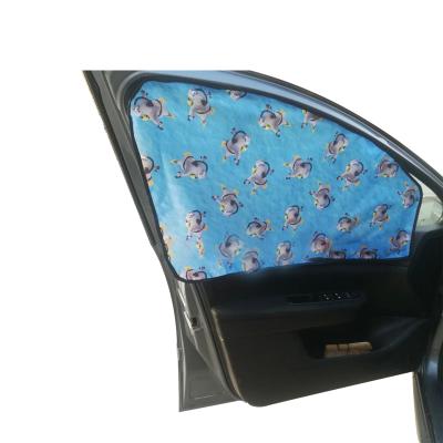 China Car Interior Temperatures Car Side Window Curtain UV Lowering Magnetic Sunshade for sale