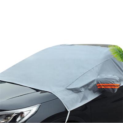 China Special Customized New Car Windshield Cover Protector Windshield Cover Frost Ice Dust Proof Cover Customized Half Car Cover for sale