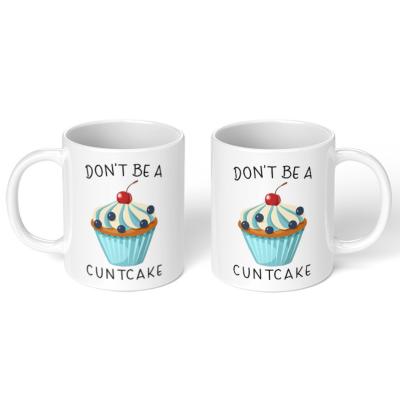 China Custom Cute White Empty Ceramic Mug Sublimation 11oz Coffee Mug Viable DIY Photo Printing Blank Mug for sale