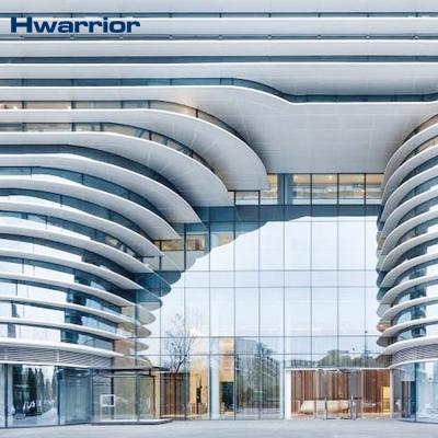 China High Quality Aluminum Skyscraper Commercial Frame Curtain Wall Building Insulating Glazing Glass System for sale