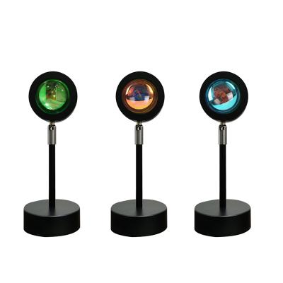 China Brand New Led Background Lamp Eco Efficient Led Sunset Spotlight Lamp For Table for sale