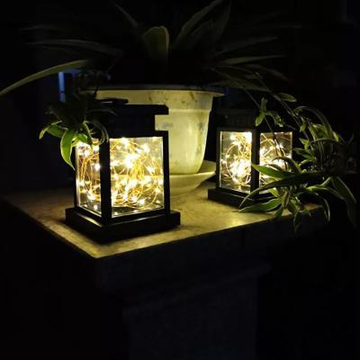 China Retro palace landscape luxury high quality eco led solar power wall lamp for garden for sale