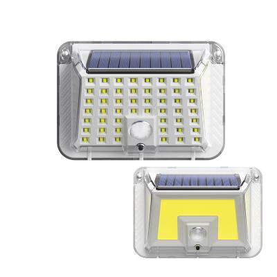 China High quality eco-friendly energy saving strong light automatic induction led solar wall lamp for outdoor for sale