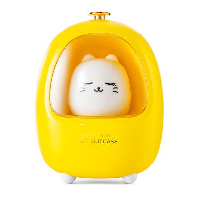 China 2021 Contemporary New Design Baby White Noise Machine Night Light 3D Anime Led Bed Bell Remote Control Travel With Low Price for sale