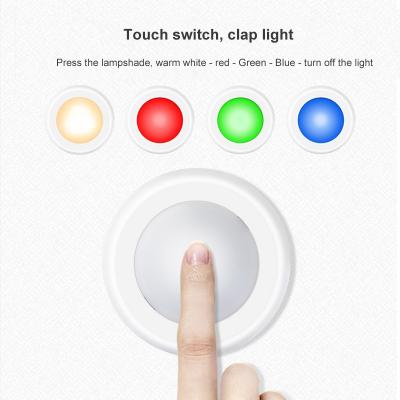 China Create hot selling atmosphere eco energy saving smart cute multiple color touch led night light for home for sale