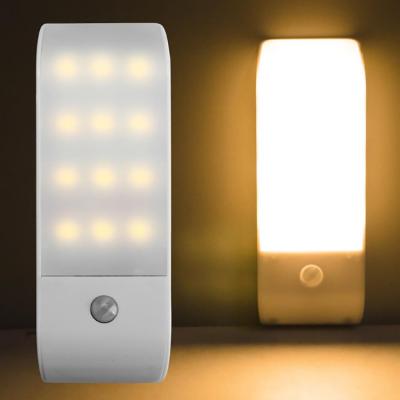 China Hot Sale Hotel Smart Led Motion Sensor Electronic Automatic Night Light for sale