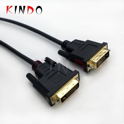 China KINDO 2019 DVI 18+1 DVI-D Plug & Play Single Link Cable 5m for sale