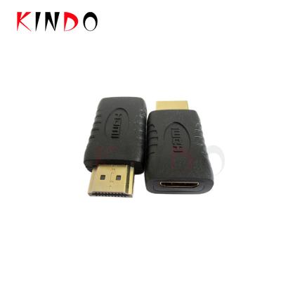 China audio & Kindo video hdmi type c female to hdmi type a male adapter hdmi male to female adapter support 4K 1080P 3d ethernet for sale