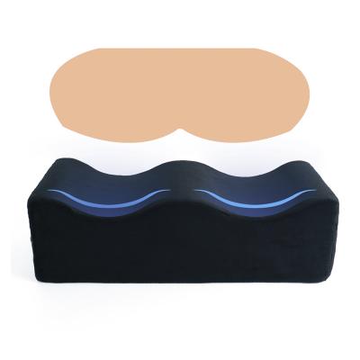 China Anti-Static After Surgery Barrel Booty Memory Foam Pillow For Recovery Chair Bed Wheelchair Travel Butt Lift Pillow for sale