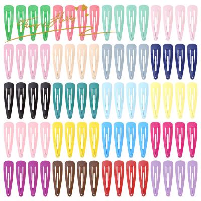 China Tracy and Herry 2021 Hot Selling Beautiful Spray Paint Color Hairpin Europe and the United States Popular Drip Clip Hair Accessories for sale